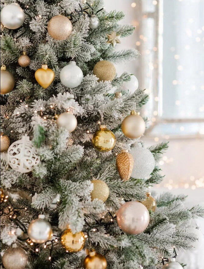 Как красиво украсить новогоднюю елку