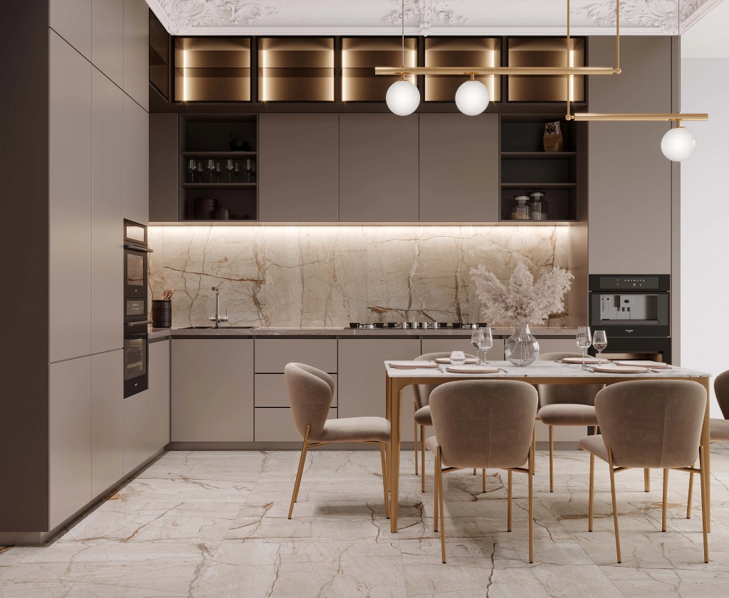 Какой керамогранит лучше для кухни